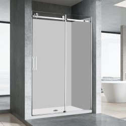1170*770*1950mm 3 Sides Chrome Frameless Sliding Door Rectangle Shower Box